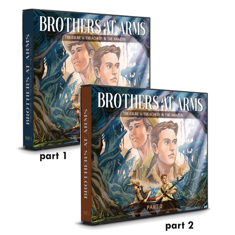 Brothers at Arms - Treasure and Treachery in the Amazon, Part 1 and 2 - Combo