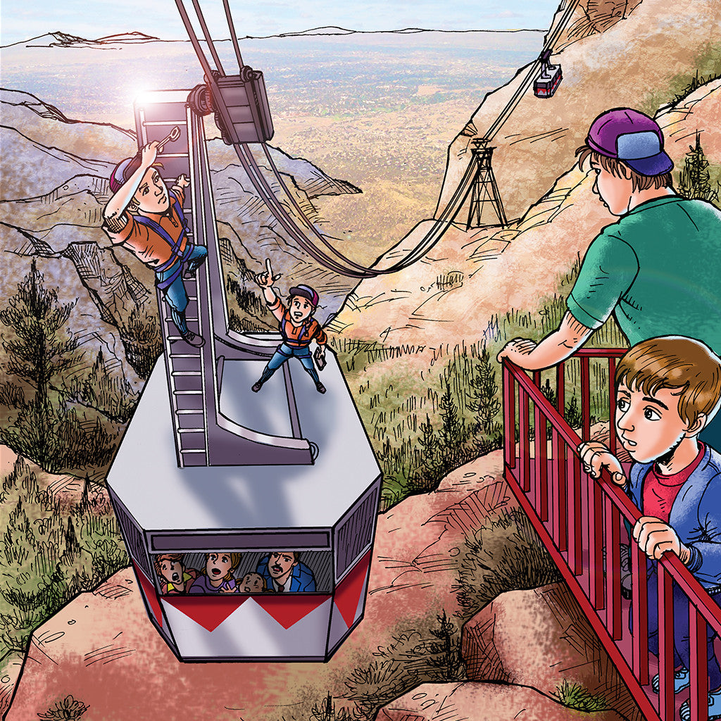 The Descent from Sandia Peak