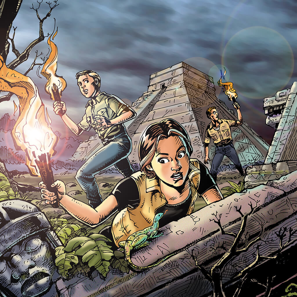 The Pyramids of El Castillo