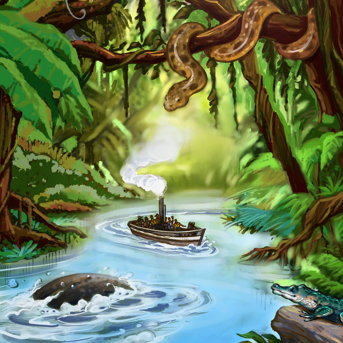 Amazon Rainforest Drawing Amazon Rainforest Drawing