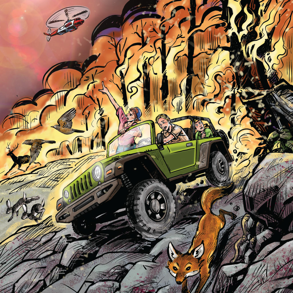 Jonathan Park Through the Fire